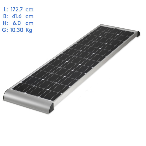 BBAtechniek artnr. 57070 - 100WPS 172.7x41.6x6cm zonnepaneel (1x)