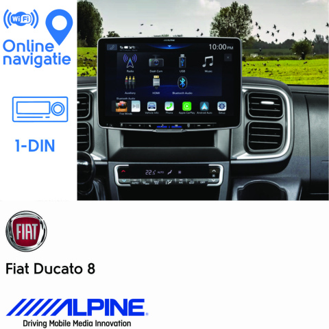 BBAtechniek artnr. 8694 - Ducato8 mediastation (1x) 