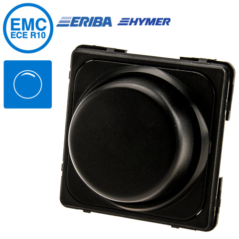 S20.000 12V LED dimmer incl. opvulrand zwart (1x)