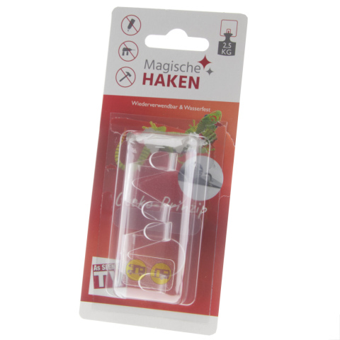 BBAtechniek artnr. 45199 - Magische haken type omkeerbaar herbruikbaar (2x)