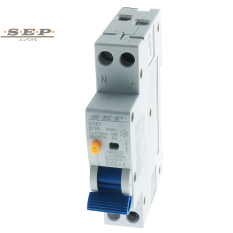 Aardlekautomaat 16A 1P+N 1mod B kar 30mA (1x)