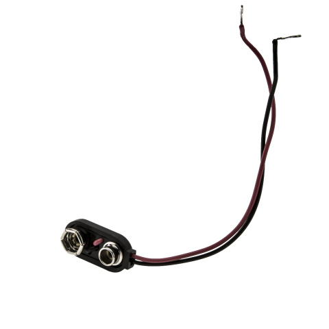 BBAtechniek artnr. 60149 - 9V batterijclip (1x)