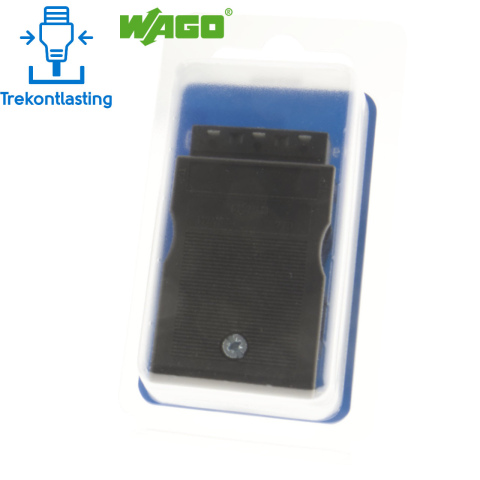 BBAtechniek artnr. 66011 - Wago Winsta Midi connector female zwart (1x)