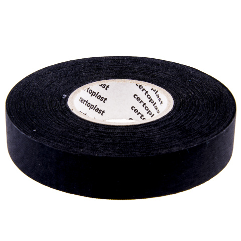 BBAtechniek artnr. 17378 - Isolatietape polyester zwart 19x25m (1x)