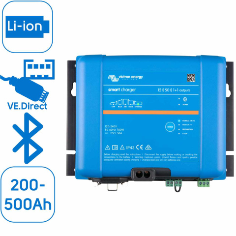 BBAtechniek artnr. 90079 - Victron Phoenix Smart Charger 12/50(1+1) (1x)