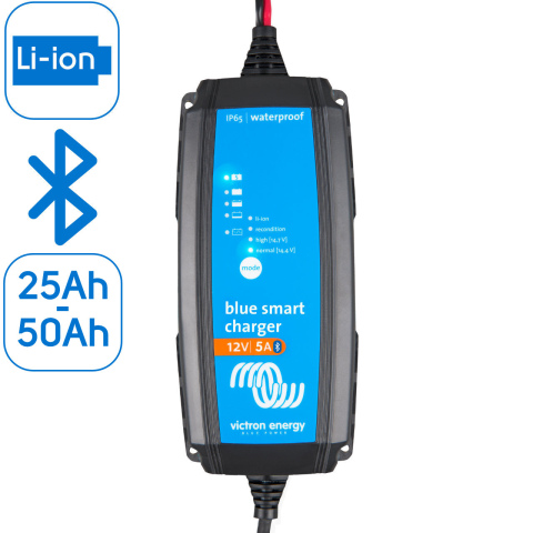 BBAtechniek artnr. 38327 - Victron Blue Smart IP65 acculader 12/5(1) (1x)