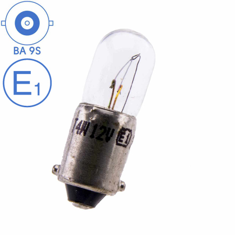 BBAtechniek artnr. 16537 - BA9S 12V 4W BS233 lamp (10x)