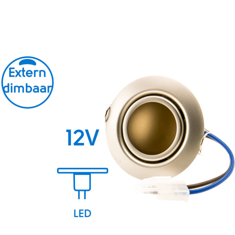 BBAtechniek artnr. 20172 - Dometic LED inbouwspot 12V 0.2W (1x)