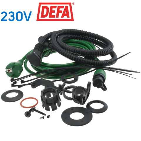 Defa walstroomkabel 16A 5m + chassiskabel (1x)