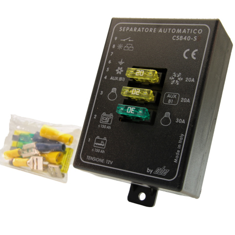 BBAtechniek artnr. 8107 - CBE CSB40-S automatische accu verdeler (1x)