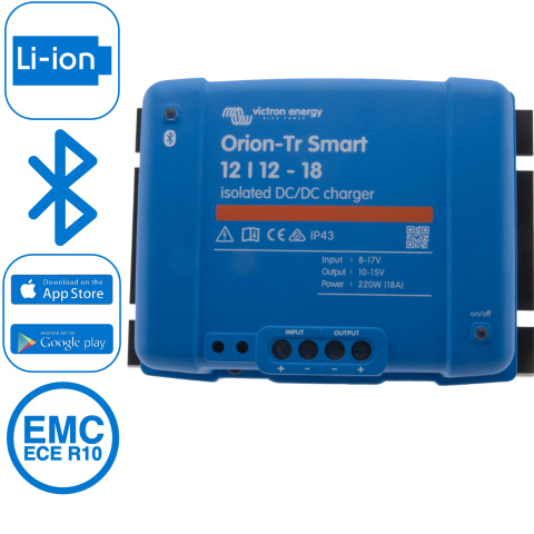 BBAtechniek artnr. 8572 - Victron Orion-Tr Smart 12/12-18A 220W (1x)