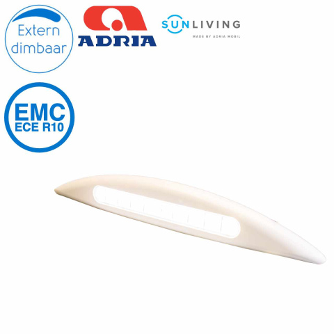 BBAtechniek artnr. 65509 - Rome W LED voortent / luifellamp 12V 5W wit (1)