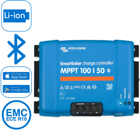Victron SmartSolar MPPT 100/50 12/24V (1x)
