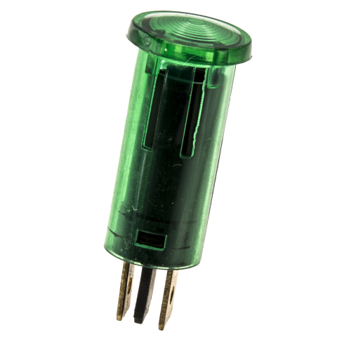 BBAtechniek artnr. 15725 - Waarschuwingslampje groen 12V Ø 12.0mm (10x)