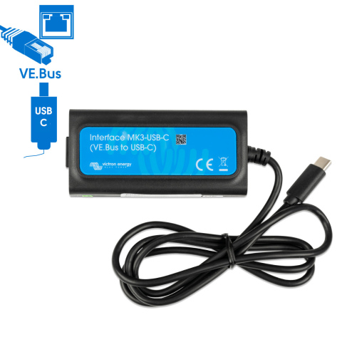 BBAtechniek artnr. 38333 - Victron interface MK3-USC VE.Bus to USB-C (1x)