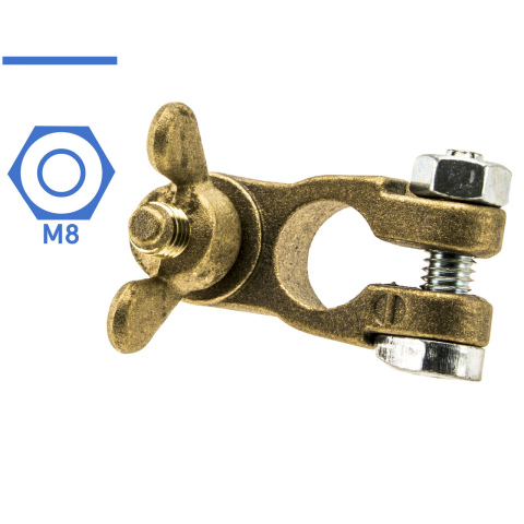 BBAtechniek artnr. 13499 - Accupoolklem 16-35mm² - M8 ø 8mm² (10x)