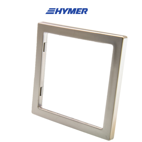 Afdekraam 1-vak mat zilver S20.000 (1x)