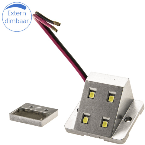 BBAtechniek artnr. 65528 - Trentino Reed LED kastlampje contact 12V 0.8W (1x)