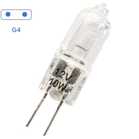 BBAtechniek artnr. 37101 - Halogeen JC 12V 10W G4 helder 2800K 130lm (1x)