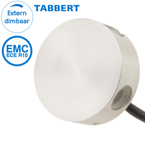 BBAtechniek artnr. 65563 - Rondinaia LED opbouwspot 12V 4 x 0.25W (1x)