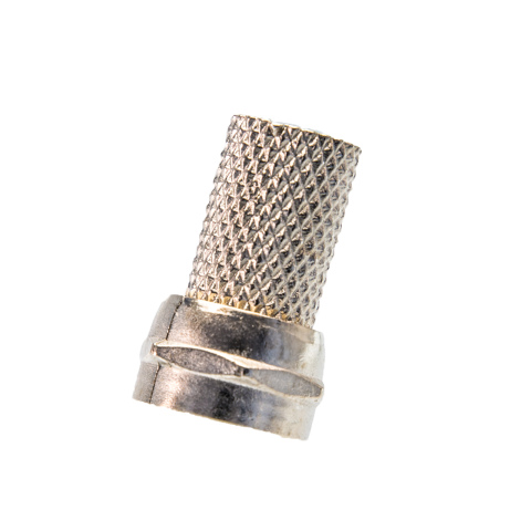 BBAtechniek artnr. 27019 - F-connector 6.5mm metaal (10x)