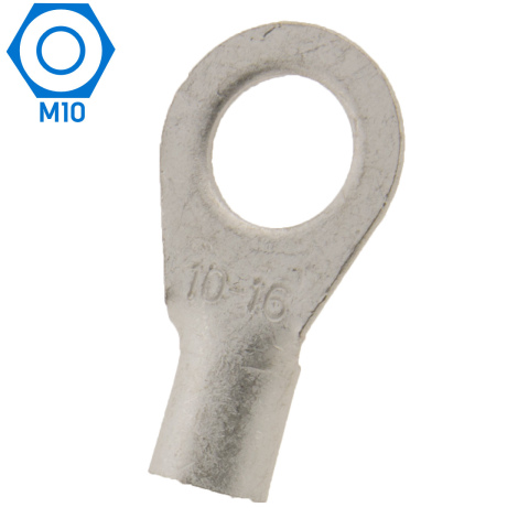 BBAtechniek artnr. 12925 - 16mm2 M10 open kabeloog (25x)