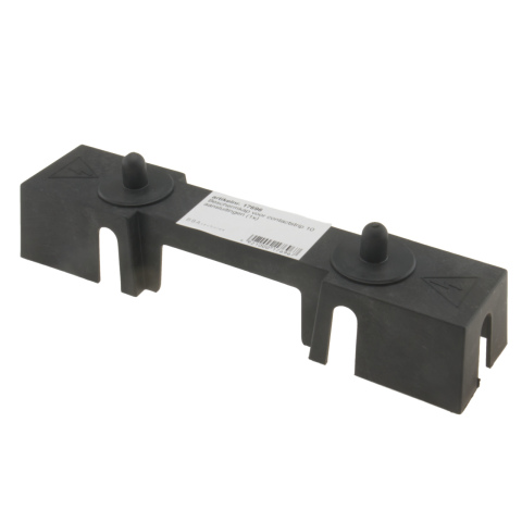 BBAtechniek artnr. 17696 - Contactstrip 10-punts beschermkap zwart (1x)