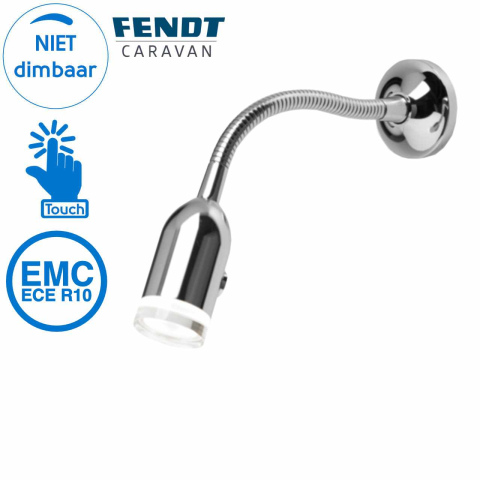 BBAtechniek artnr. 20196 - Dometic flexibele LED spot L70TM 12V 3.2W (1x)