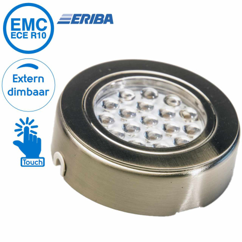 BBAtechniek artnr. 65505 - Giorno LED opbouwspot 12V 1.5W 3200K 108lm (1x)