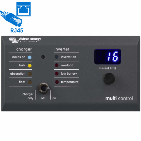 BBAtechniek artnr. 38242 - Victron digital multi control 200/200A GX 90º (1x)