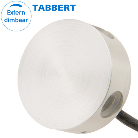 BBAtechniek artnr. 65563 - Rondinaia LED opbouwspot 12V 4 x 0.25W (1x)