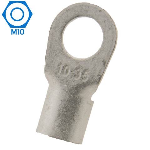 BBAtechniek artnr. 12949 - 35mm² M10 open kabeloog (25x)