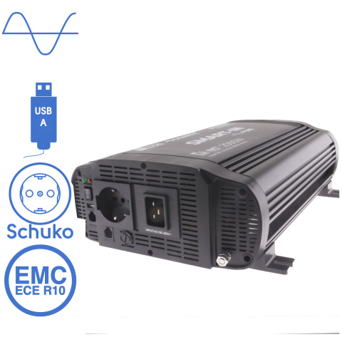 BBAtechniek artnr. 57021 - NDS SP-2000-I inverter 12V 2000W IVT functie (1x)