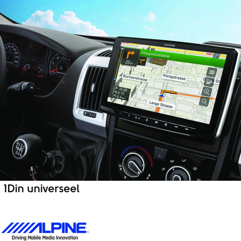 BBAtechniek artnr. 8645 - 9” INE-F904DC Halo 9 Alpine style (1x)