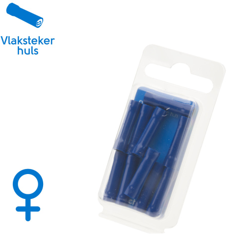BBAtechniek artnr. 17507 - Doorverbinder Ø4.5mm blauw (10x)