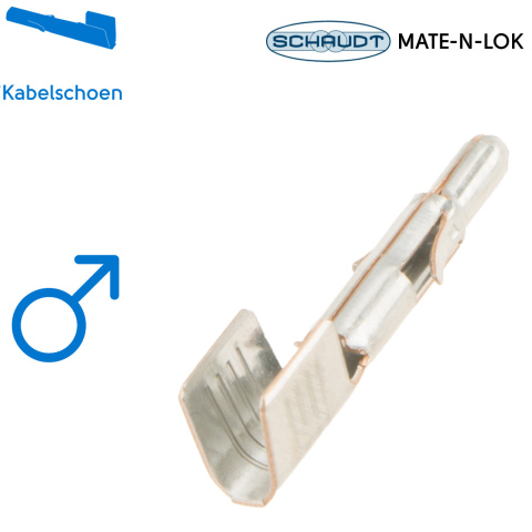 Kabelschoen male Mate-N-Lok 4.0-6.0mm² (25x)