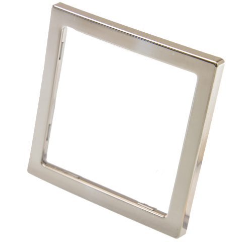 BBAtechniek artnr. 45060 - Afdekraam 1-vak hoogglans zilver S20.000 (1x)