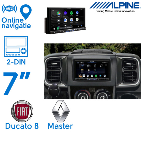 BBAtechniek artnr. 8663 - Ducato8 Master mediastation