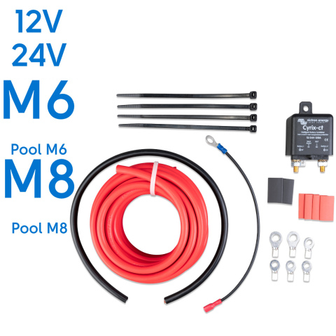 BBAtechniek artnr. 38330 - Cyrix-ct battery combiner kit 12/24V-120A (1x)