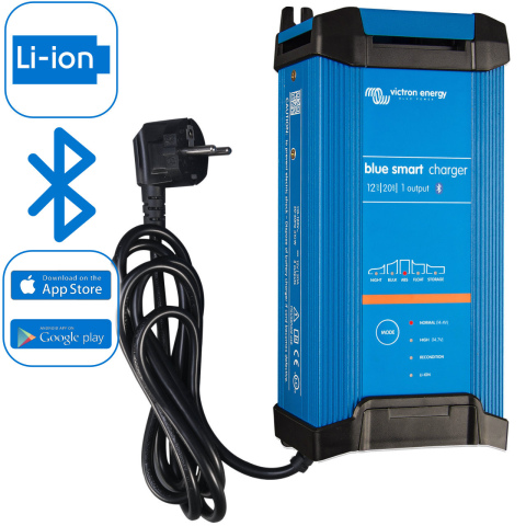 BBAtechniek artnr. 38325 - Victron Blue Smart IP22 acculader 12/20 (3) (1x)