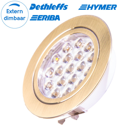 BBAtechniek artnr. 65506 - Ancona LED inbouwspot 1.5W 3200K 108lm 12V (1)