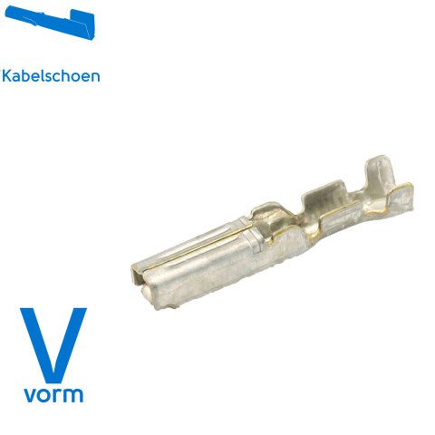 BBAtechniek artnr. 12465 - Kabelschoen 0.35-0.5mm2 (100x)