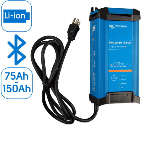 BBAtechniek artnr. 38326 - Victron Blue Smart IP22 acculader 12/15 (3) (1x)