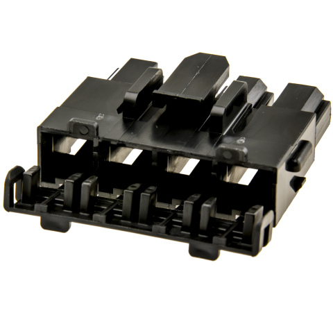 BBAtechniek artnr. 23005 - Schaudt EBL female stekker behuizing 4-weg (1x)