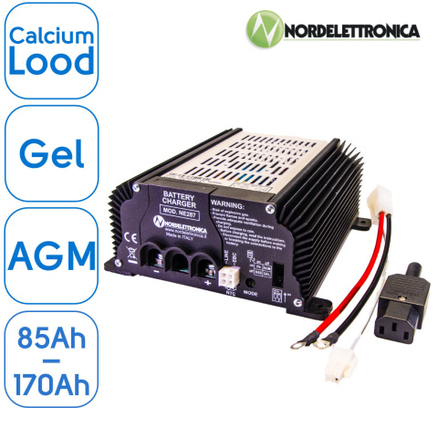 BBAtechniek artnr. 28508 - 12V 17A 250W Nordelettronica NE287P charger (1x)