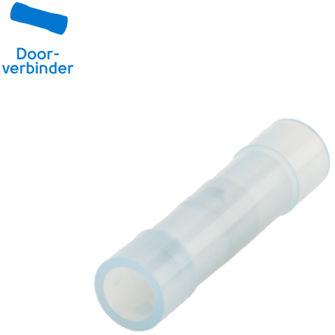BBAtechniek artnr. 11580 - Doorverbinder Ø4.5mm blauw (100x)
