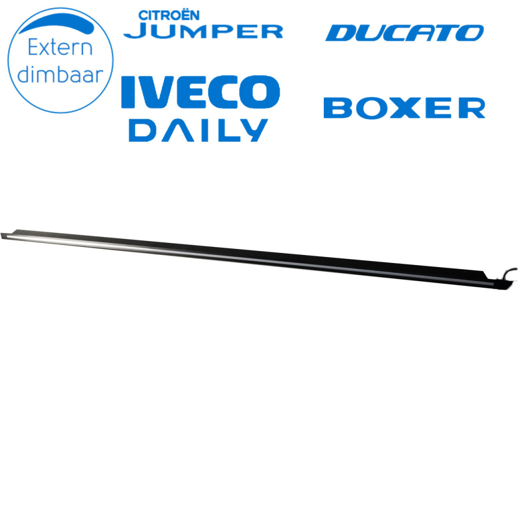 BBAtechniek - Lazio Alu strip schuifdeur buscamper 12V 8.4W (1x)