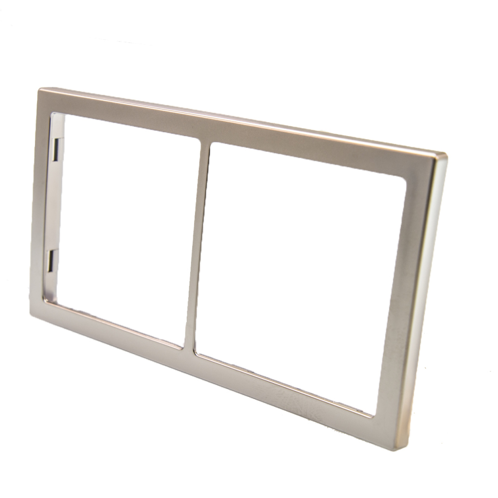 BBAtechniek - Afdekraam 2-vak mat zilver S20.000 (1x)