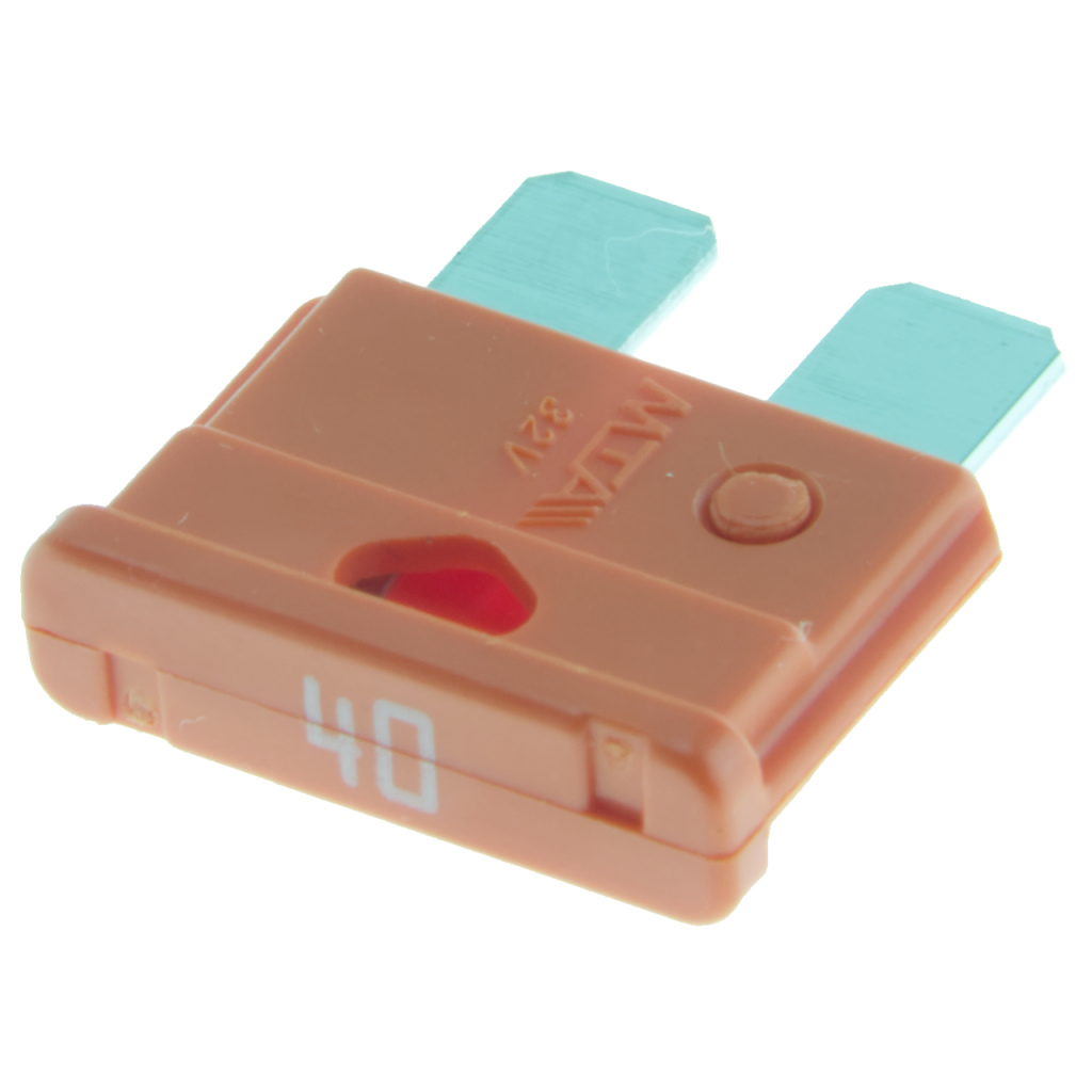 BBAtechniek - Standaard steekzekering 40A oranje (5x)