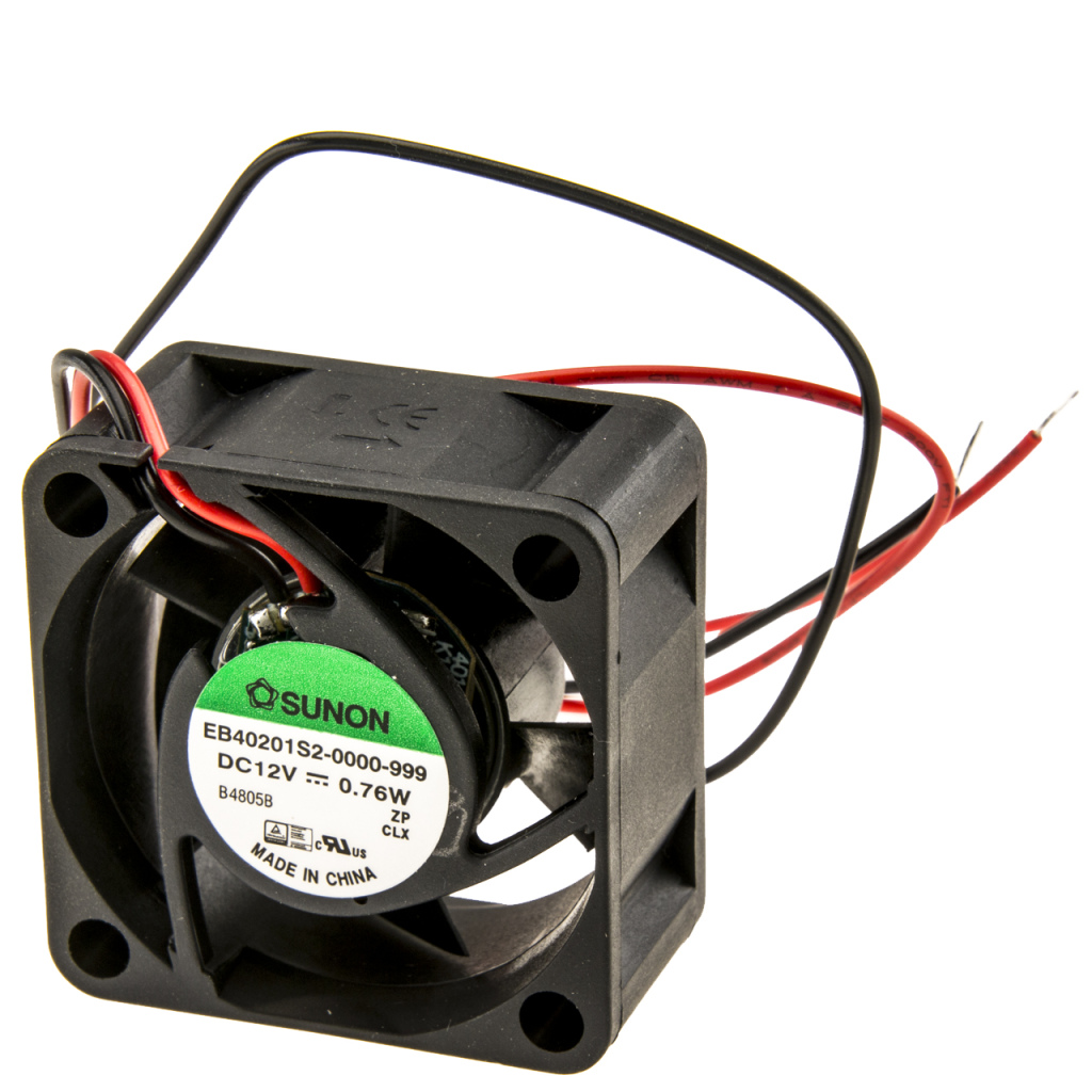 BBAtechniek - 12V 40x40x20mm ventilator met Vapo lager(1x) 